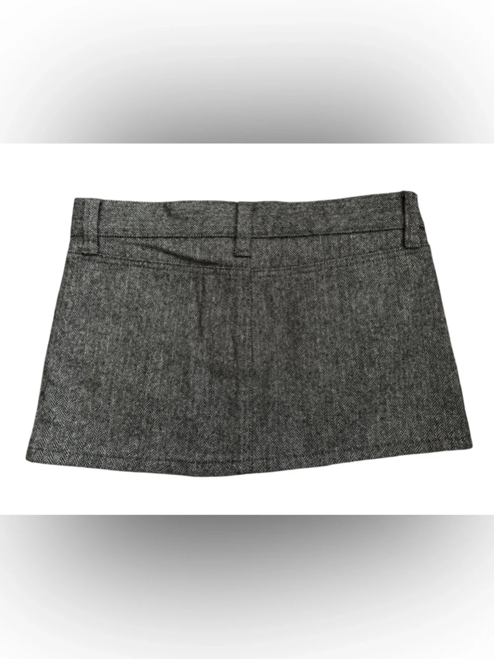 John Galt (by Brandy Melville) Noemi Wool Mini Skirt